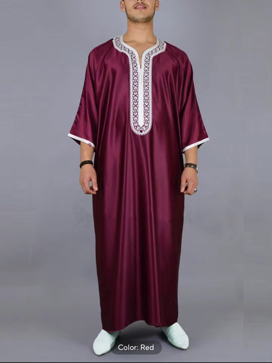 Moroccan robe Traditional casual robes for Muslim men.