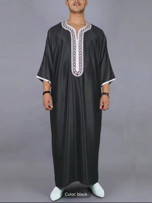 Moroccan robe Traditional casual robes for Muslim men.